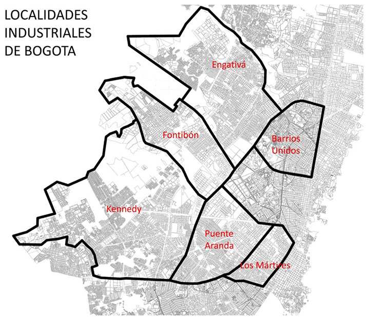 Relocalización industrial en Bogotá